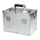 Professional beauty box aluminum makeup brush kit for sets