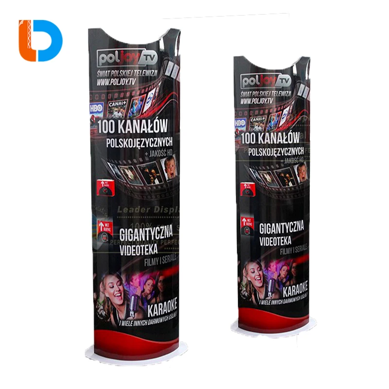 Hot Sales Digital POS Totem Cardboard Standee Folding Advertising Display