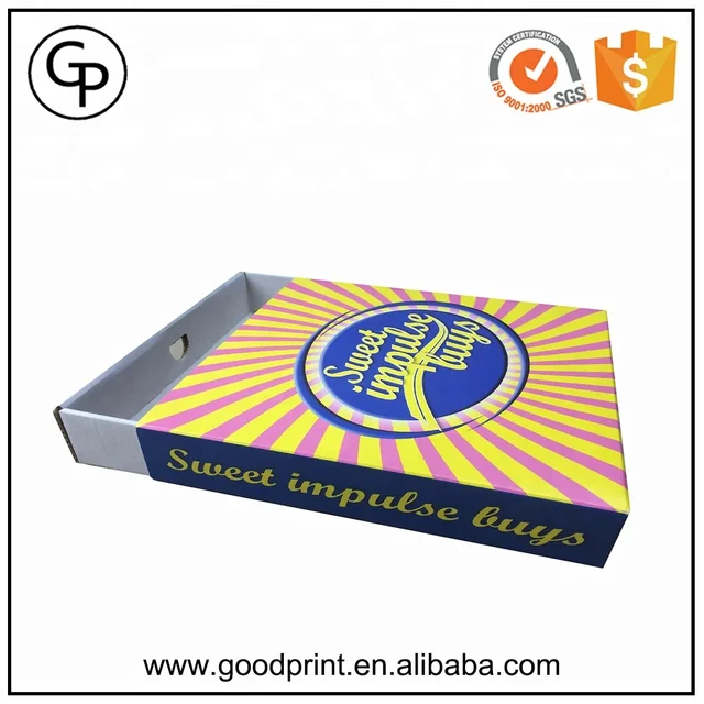 custom kraft paper foldable drawer slide sleeve packaging box