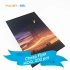 Paper Paperboard Printing High Quality A5 Postcard Insert Card Leaflet Photo Online Printing in Shanghai