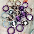 super deal 3D 4D 5D 6D 20mm lashes 3d mink lashes mink eyelash packaging box individual mink eyelash tray