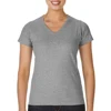 Wholesale Machine Stamping T-shirt Short Sleeve Sublimation Blank Tshirt Cotton Lady TShirt