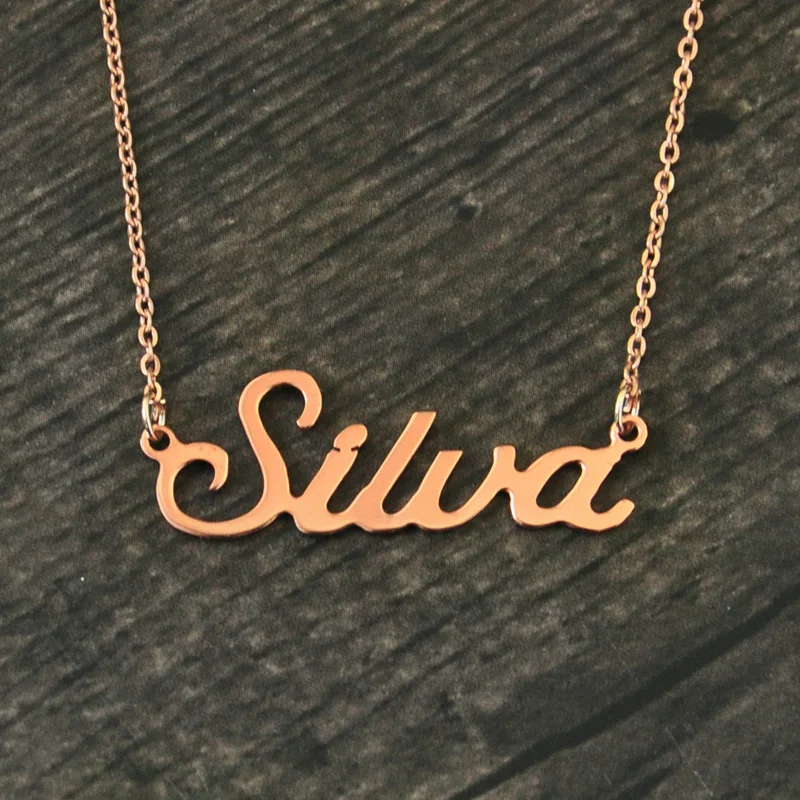 font fascinating pendant custom name necklace personalized