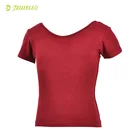 Factory direct sale Children's short-sleeved round neck flat dance dress