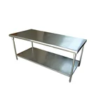 Industrial Restaurant Kitchen Equipment Stainless Steel Shelving Work Table
