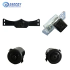Mini hidden 4 channels 170 degree wide angles car DVR camera