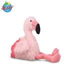 Custom baby soft fabric animal flamingo stuffed toy plush