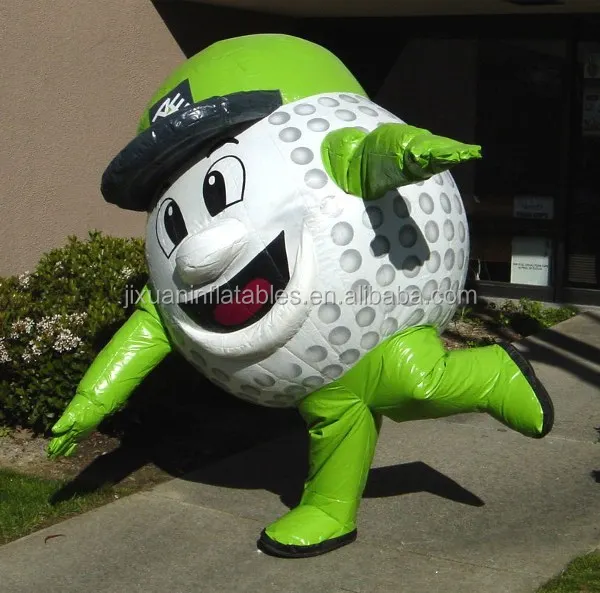 giant inflatable golf ball golf ball costume