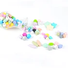 Food Grade FDA BPA Free Silicone Rubber Soft Beads Wholesale