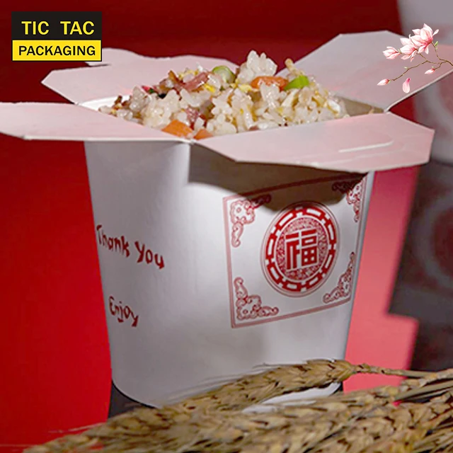 food packaging takeaway chinese paper noodle boxes