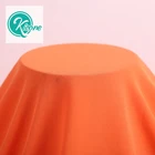 1210# Kicone Textile Supplier Shiny Red Soft Satin Lining Spandex Dress Fabric