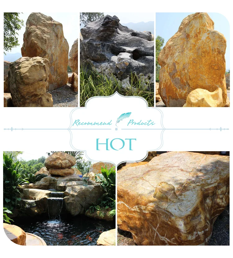  Quartzite Machine Made Quartz Pebble Stone For Landscaping And Garden decoration  