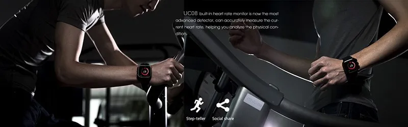 LF13 UC08 3G Android Smart Watch Phone with 3.0MP Camera IP67 Waterproof Support SIM Card Smartwatch Heart Rate Monitor