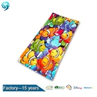 Wholesale 100% cotton soft touch colorful fish beach towel