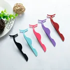 Wholesale 5 Colors High Quality Rose Gold Volume Eyelash Tweezer Set Stainless Steel False Eyelash Applicator
