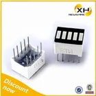 Through Hole Bar Graph Dip Series NEWSHINE FND 5 Segment LED Array