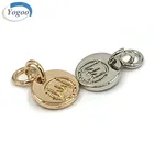 Square Pendant Factory Price Square Engraving Custom Logo Tag Plated Jewelry Logo Tags For Pendant