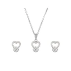 s-178 XUPING Cheap stainless steel bridal necklace+earring jewelry sets wedding