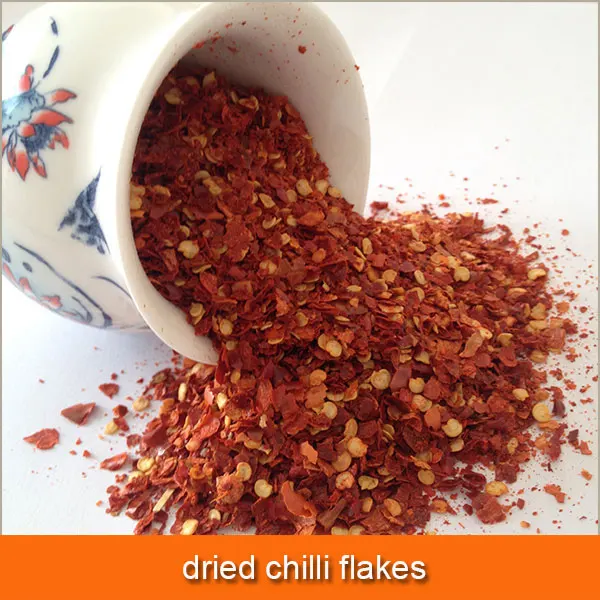 dried chilli flakes