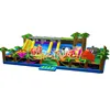 High quality customized indoor Bouncy castle slide amusement game park obstacle course Inflatable Theme Park