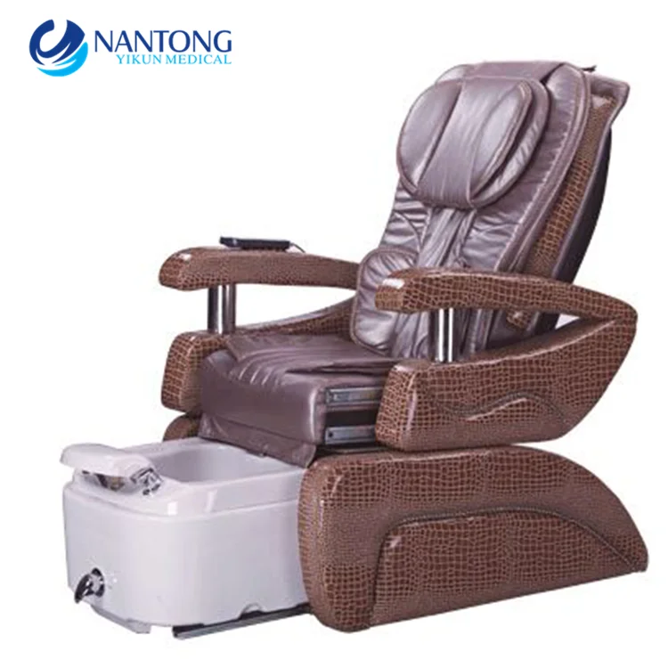 luxury manicure pedicure chair with foot spa massage