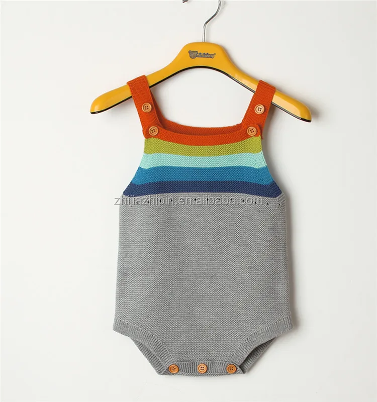 rainbow baby shower knit baby coming home outfit sunsuit romper