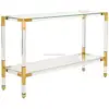new cheap price acrylic modern console table