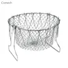 Foldable Steam Rinse Strain Fry Chef Basket Strainer Net Kitchen Cooking Tool