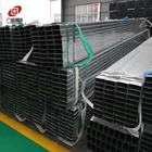 Hot dip galvanized carbon square tube pipe with plastic cap