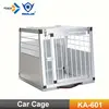 KA-601 Car Crate Pet Carrier Aluminum Dog Crate Foldable Pet Cage