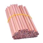 Semi-finish HB round baked poplar wooden pencil