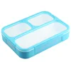 LULA Bento to go Kids Children Lunch Box 3 Compartment Lunch Solution Offers Leak-proof On the go Meal