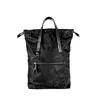 Fashion black camouflage drawstring bag waterproof nylon convertible tote backpack