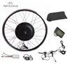 TOP diy full waterproof cable bicycle electric motor kit with battery