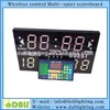 electronic score board supplier/Collegiate LED scoreboard/digital indicators score