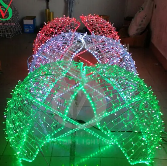 fancy led motif light Christmas led street MOTIF lights for POLE decorations