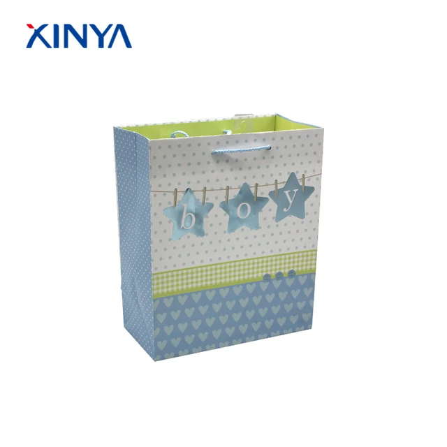 hot online shopping party gift paper bags wholesale