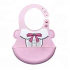 top selling custom color necklace baby silicone bibs