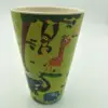 2019 new developed eco bamboo fiber coffee cup custom design print bamboo fiber cup