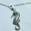 high quality wholesale hot sale silver seahorse floating dangle charms.