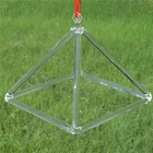 Crystal HF 8" Large And Strong Crystal Pyramids Tetrahedron