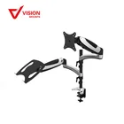 VM-LH08 Gas spring laptop stand and monitor combo bracket office mount
