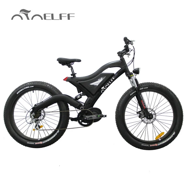 1000W mid drive electric bike fat tire mountain bicycle