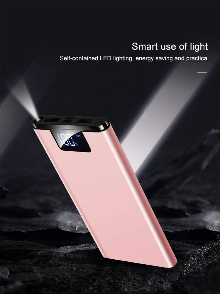 Outdoor OEM dual usb output mobile power bank 10000 mah universal powerbank - ANKUX.COM
