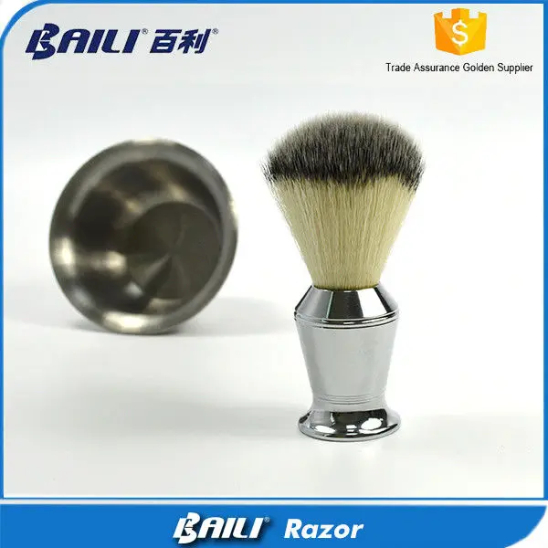 metal handle shaving brush