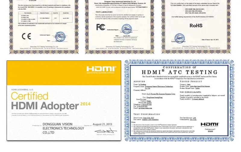 Displayport female to HDMI male adapter cable (10)