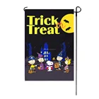 wholesale custom Halloween garden flags and poles