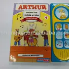 2016 customized fairy tale musical book for kids,children sound book with fairy tale