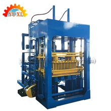 Small Machines For Home Business Low Price Cement Lime Sand Building Hollow Paver Interlocking Solid Concrete Block Making Machi