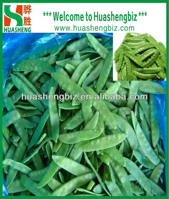 frozen organic vegetable snow pea pods